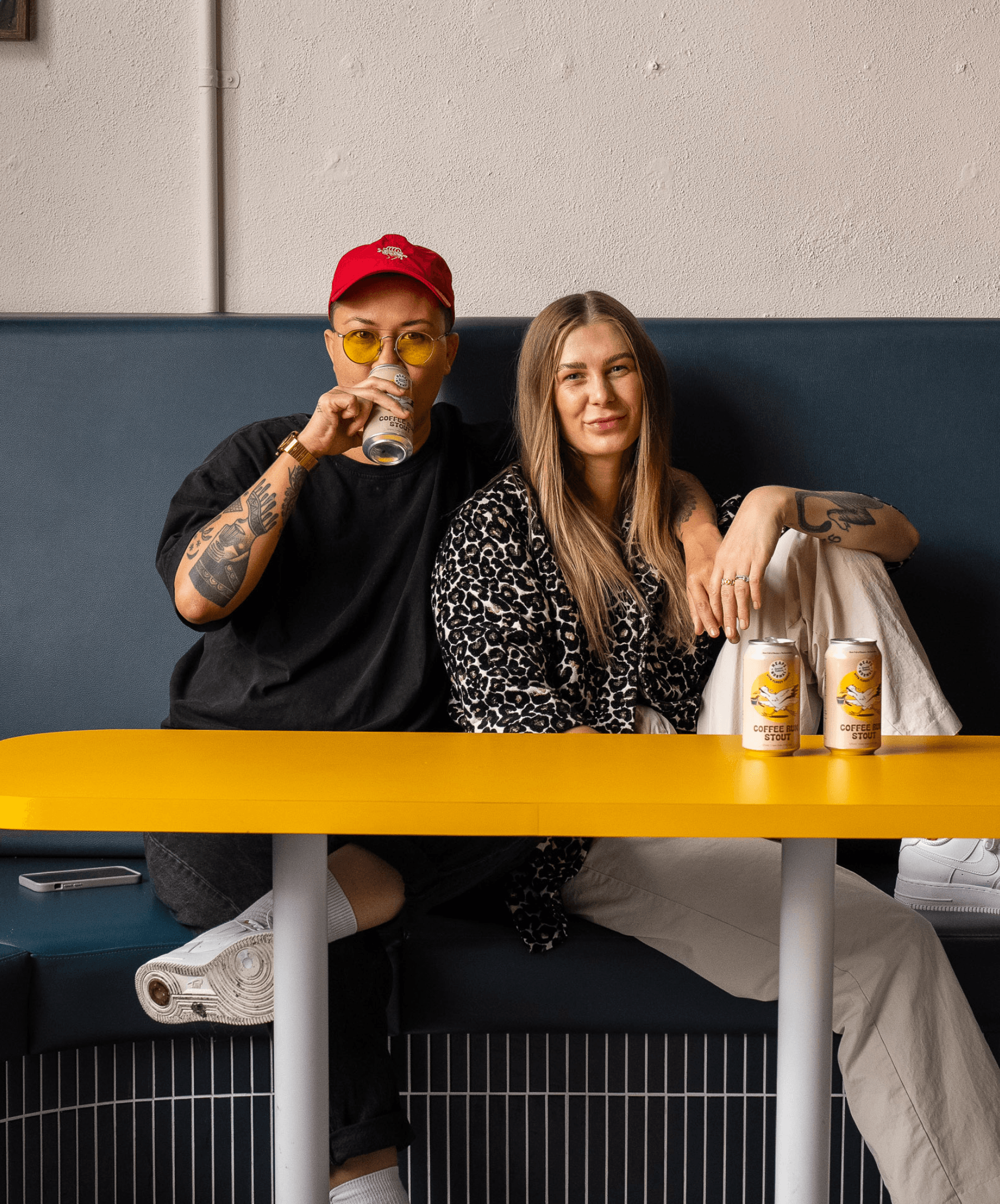 COFFEE RUN STOUT CHAMPIONS - NINA AND MORGEN FROM GANG GANG - Heaps Normal